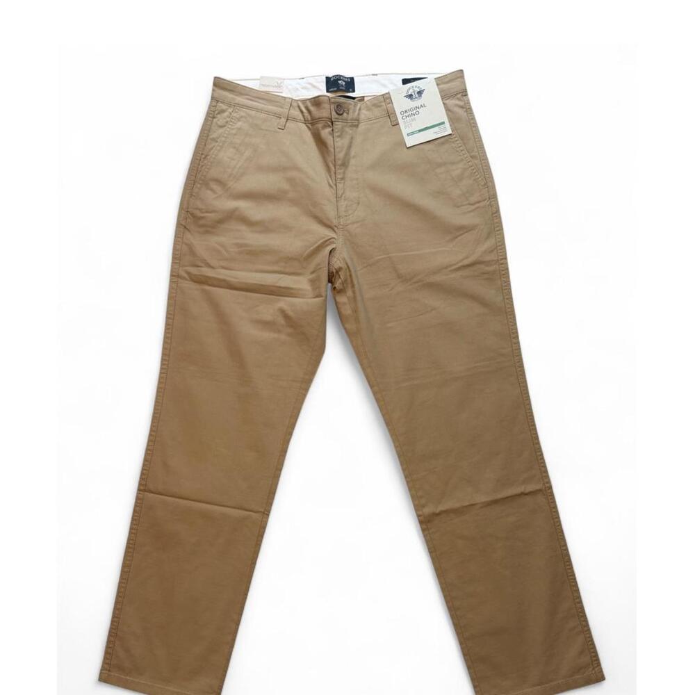 Dockers Original Chino Slim Fit Pants in beige size W32 L30  Brand new with tags
